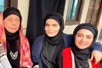 عکس| سفر زمان؛ «سوجان و پدرش» در پشت‌صحنه سریال سوجان