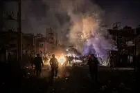 ببینید| تصاویری از حجم تخریب در میدان نیلوفر تهران