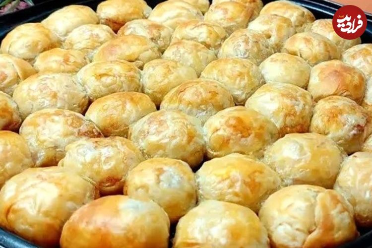 (ویدئو) طرز تهیه پیراشکی گوشت به سبک آشپز مشهور روسی