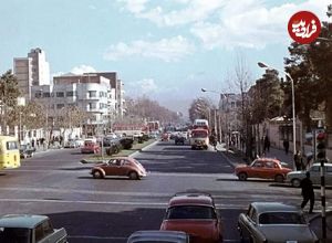 عکس؛ تصویری کمیاب از شمال تهران؛ ۵۵ سال پیش