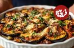 ببینید؛ طرز تهیه یک غذای جدید ایتالیایی با بادمجان و سوسیس 