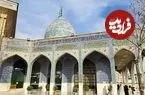 عکس| سفر به ایران قدیم؛ منظرۀ «امامزاده قاسم تجریش» در دوران ناصرالدین شاه