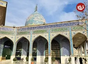 عکس| سفر به ایران قدیم؛ منظرۀ «امامزاده قاسم تجریش» در دوران ناصرالدین شاه