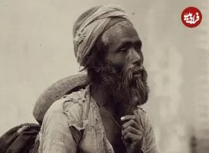 عکس| سفر زمان؛ «گدای کوتاه و گدای بلند» در کنار یکدیگر؛ 140 سال قبل