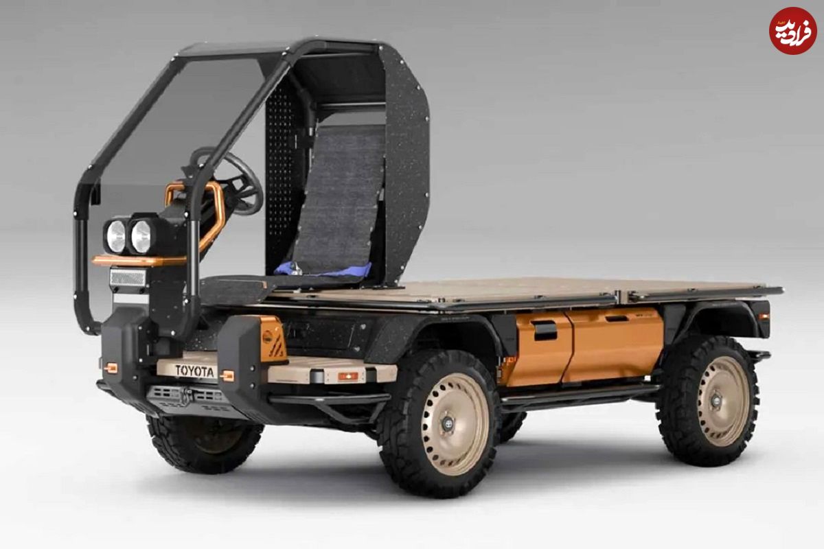 تصاویر؛ معرفی پیکاپ آفرود تویوتا که باید توسط خریداران تکمیل شود!