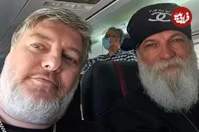 عکس| سفر در زمان؛ «گلی ثابتی و ادوارد» 6 سال بعد سریال گاندو در حرم امام رضا