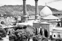 عکس؛ سفر به تاریخ؛ کاروانسرایی در نزدیکی «شاه‌عبدالعظیم»؛ 120 سال قبل