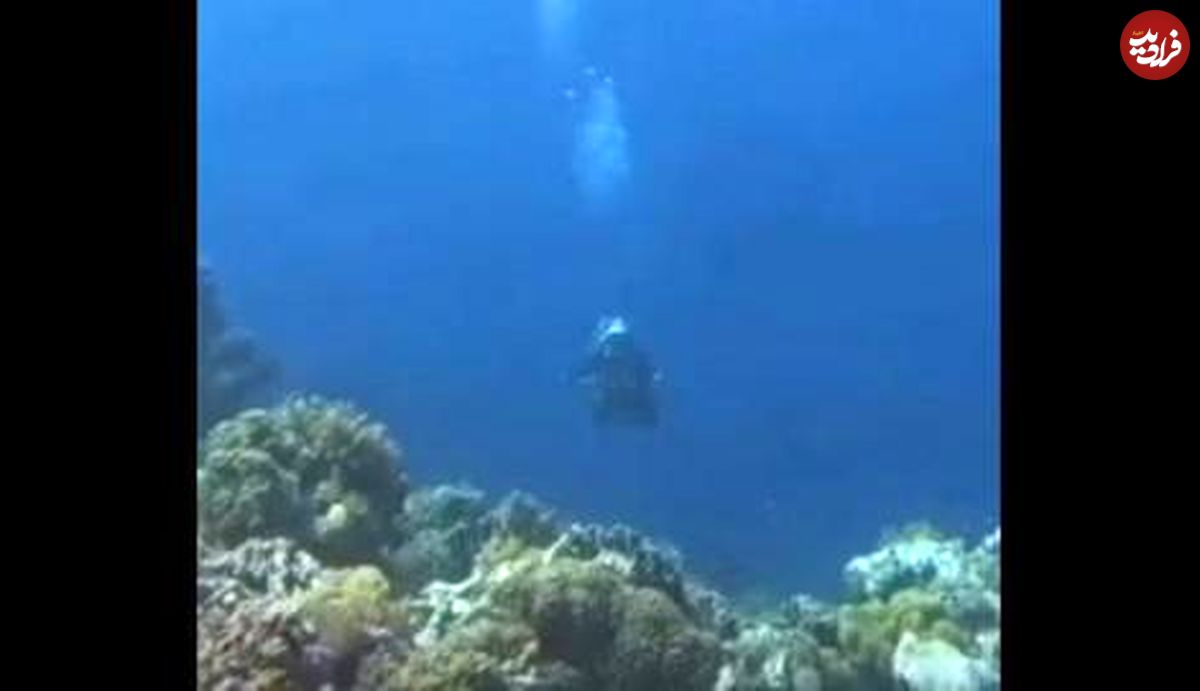(ویدیو) لحظه‌ای نادر از وقوع زلزله در زیر دریا