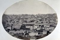 عکس؛ سفر در زمان؛ سبزه‌میدان (میدان ۱۵ خرداد کنونی) در زمان حکومت ناصرالدین‌شاه