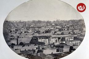 عکس؛ سفر در زمان؛ سبزه‌میدان (میدان ۱۵ خرداد کنونی) در زمان حکومت ناصرالدین‌شاه