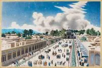 نقاش بناهای دوران قاجار که بود؟؛ باب‌همایون ۱۵۰سال پیش را ببینید