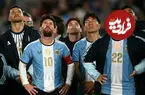 ببینید| گریه پسران لیونل مسی در آغوش پدر