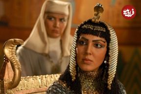 عکس| سفر زمان؛ چهرۀ «نفرتیتی، همسر فرعون» در 21 سالگی در نقش «همسر نمرود»