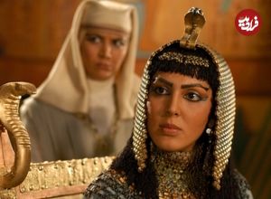 عکس| سفر زمان؛ چهرۀ «نفرتیتی، همسر فرعون» در 21 سالگی در نقش «همسر نمرود»