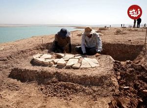 خشکسالی، پرده از ۴۰ گور ۲۰۰۰ ساله برداشت