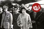 عکس؛ سفر در زمان؛ «شهناز پهلوی دختر فوزیه و شاه در دوران نوزادی»؛ سال 1320