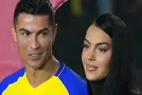 ( ویدیو) عاشقانه‌های جورجینا و کریستیانو رونالدو بعد از سوپرگل