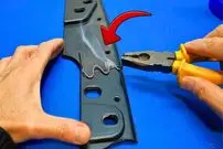 (ویدئو) روشی جالب برای تعمیر قطعات شکسته پلاستیکی