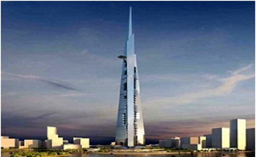 (ویدئو) ساخت بلندترین برج دنیا با ارتفاع یک کیلومتر در مصر