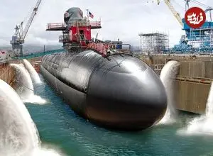ببینید| زیر دریایی های عظیم الجثه چگونه در آمریکا ساخته می شوند؟