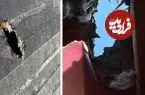 شهاب‌سنگی که سقف خانه را سوراخ کرد، یک گنجینۀ فضایی برای دانشمندان از آب درآمد