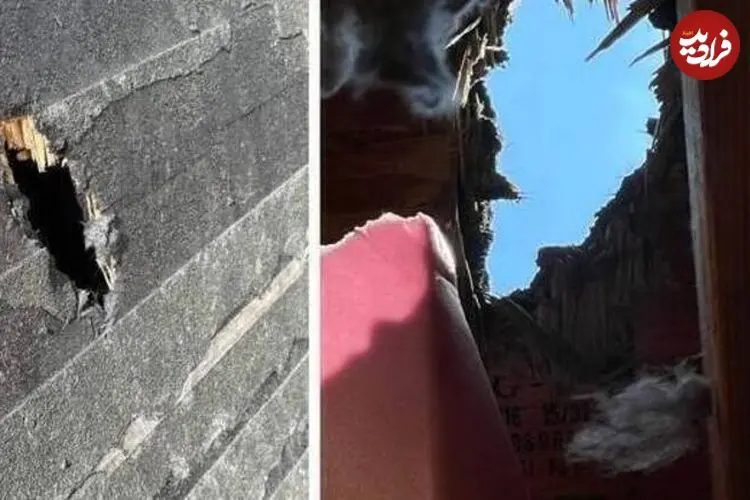 شهاب‌سنگی که سقف خانه را سوراخ کرد، یک گنجینۀ فضایی برای دانشمندان از آب درآمد