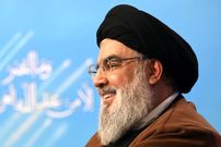 عکس؛ سفر به تاریخ؛ سخنرانی «سید حسن نصرالله» برای رزمنده‌های ایرانی قبل از اعزام به جبهه؛ دهۀ 60