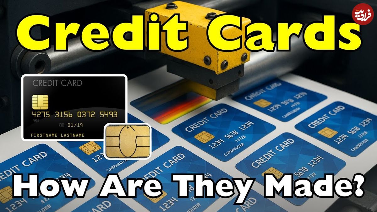 ببینید؛ کارت عابر بانک چگونه تولید می شود؟