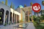 عکس| سفر زمان؛ عکس یادگاری در «سعدیه شیراز» در حدود 135 سال قبل