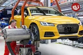 ببینید| نگاهی به مراحل تولید خودروی سوپراسپرت آئودی TT در مجارستان