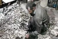 (ویدئو) فرآیند تماشایی و سرعتی تولید قاشق در پاکستان