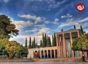 عکس| سفر زمان؛ مردان شیرازی در نزدیکی آرامگاه سعدی در دوران قاجار