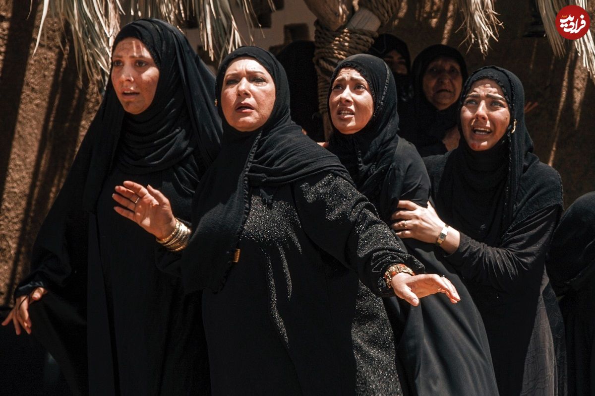 عکس؛ سفر در زمان؛ «جمانه و پریزاد» سریال طوبی در یک مراسم خصوصی