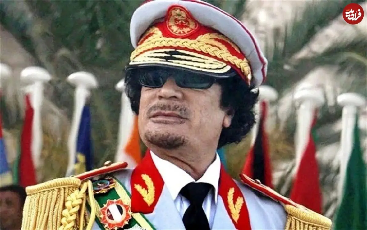 عکس| سفر در زمان؛ «معمر قذافی» به همراه موسی ترائوره ​​در مالی؛ سال 1364