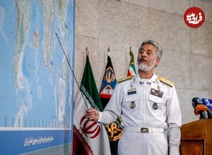 عکس؛ سفر در زمان؛ «امیر سیاری» در حال بررسی غذای سربازان مرکز 01 ارتش؛ سال 98