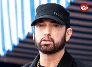 عکس| سفر در زمان؛ «امینم» در 27 سالگی و در حاشیه یک مراسم در ایرلند؛ سال 1378