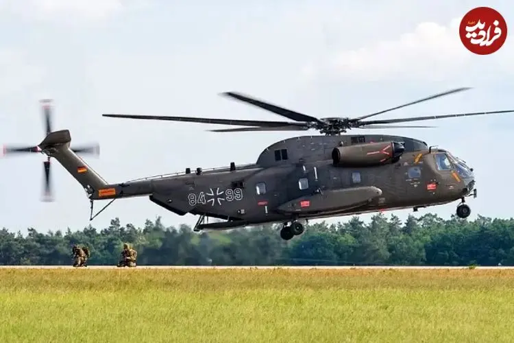 ببینید؛ تیک‌آف  دیدنی قوی‌ترین و سنگین‌ترین هلیکوپتر ارتش آلمان