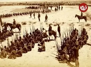 عکس| سفر در زمان؛ قزاق ها در جریان کودتا در تهران؛ سال 1299