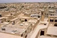 عکس| سفر زمان؛ منظرۀ شهر کاشان از روی پشت بام بازار در دوران ناصرالدین شاه