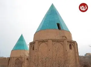 عکس| سفر زمان؛ منظرۀ گنبدهای سبز قم در دوران قاجار