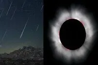 یک هم‌زمانی عجیب در آسمان؛ بارش شهابی برساوشی و خورشیدگرفتگی در غیبت ماه!