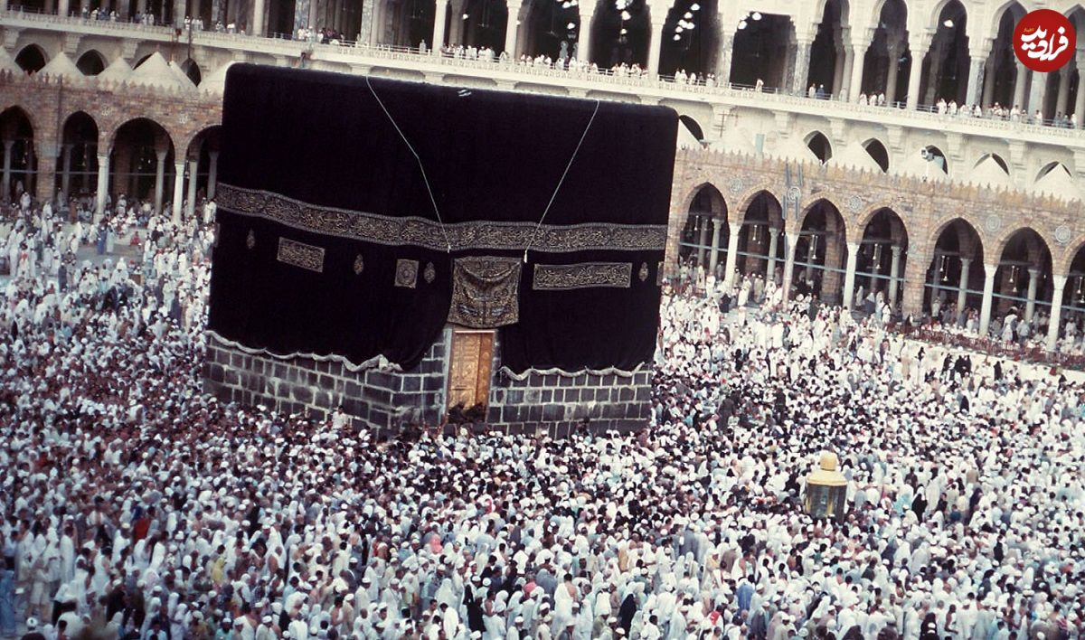 عکس؛ سفر در زمان؛ ظاهر «شهر مکه و کعبه» در سال 1279 هجری شمسی
