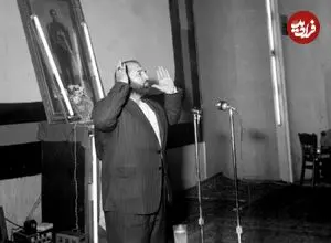 عکس| سفر در زمان؛ «شعبان بی مخ» روی تخت بیمارستان؛ سال 1331