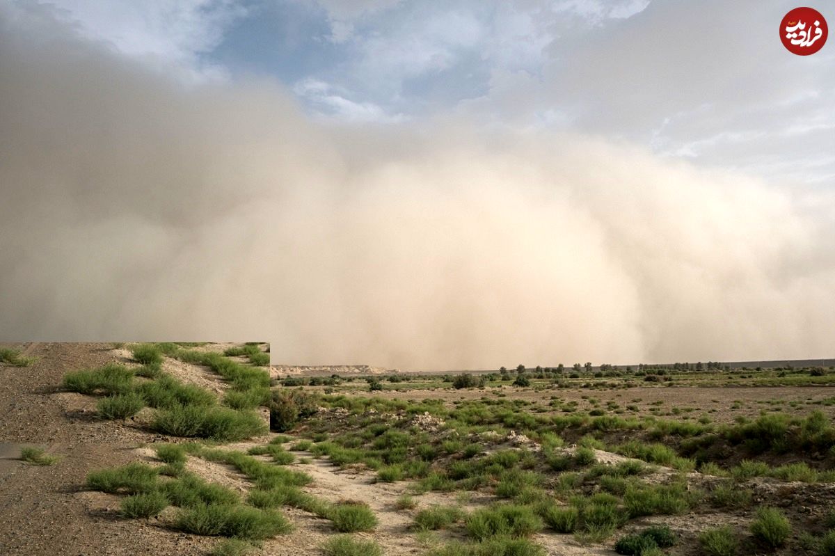 تصاویری هولناک از بادهای ۱۲۰ روزه سیستان