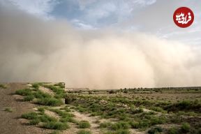 تصاویری هولناک از بادهای ۱۲۰ روزه سیستان