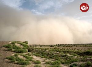 تصاویری هولناک از بادهای ۱۲۰ روزه سیستان
