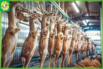 (ویدئو) چگونه کشاورزان میلیون ها گوزن را برای به دست آوردن شاخ پرورش می دهند؟