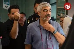 عکس| سفر زمان؛ «سروش صحت» در جوانی و در کنار همسر و پسرش؛ اواسط دهه 80