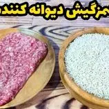 ببینید| طرز تهیه یک غذای ساده و سریع با برنج و گوشت چرخ کرده