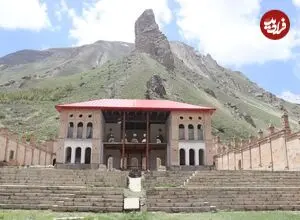 عکس| سفر زمان؛ تصویری از «حوضخانه» زیبای عمارت شهرستانک در دوران قاجار